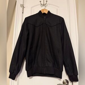 Roper black western wool blend jacket Mens Size M